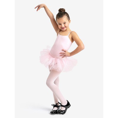 Capezio Girls Belted Camisole Tutu Dance Dress, Sizes (Toddler-Large) 