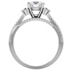 Pompeii3 1 1/3CT Diamond Engagement Ring in White, Yellow, or Rose Gold Lab Created - 2 of 4