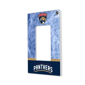 NHL Eastern Conference Teams Ice Wordmark Hidden-Screw Light Switch Plate for Single Rocker - 1 of 4