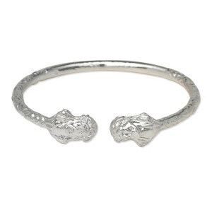 Better Jewelry, Jesus Ends West Indian Bangle .925 Sterling Silver, 1 piece - 1 of 3