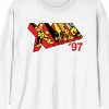 X-Men ‘97 Character Logo Crew Neck Long Sleeve White Adult Sweatshirt - 3 of 4
