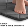 BAGOKIE 5 Piece Memory Foam Bathroom Rug Set - 3 of 4