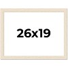 PosterPalooza | 26x19 Wide Barnwood Picture Frame, UV Acrylic, 6 Finishes - Grey, Brown, White, and Black - 2 of 4