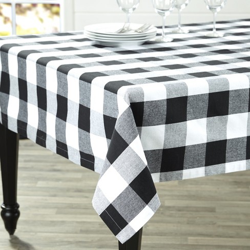 Lakeside Buffalo Check Tablecloth, Dining Table Cloth Target