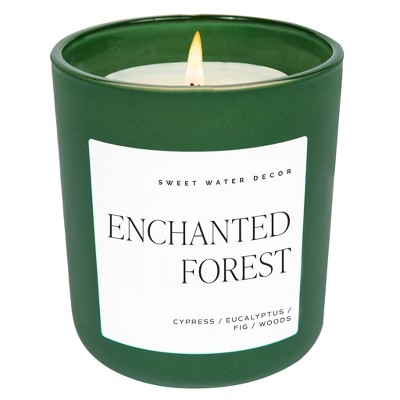 Sweet Water Decor Enchanted Forest Green Matte Jar - 15oz