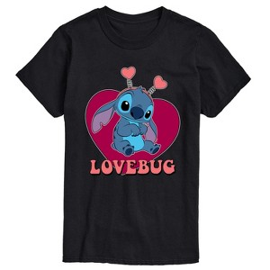 Men's - Lilo and Stitch - Lovebug Stitch Short Sleeve Graphic T-Shirt - 1 of 4