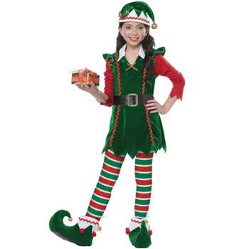 California Costumes Festive Elf Child Costume