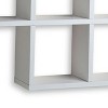 Danya B Cubby Laminated Veneer Shelving Unit White - image 4 of 4