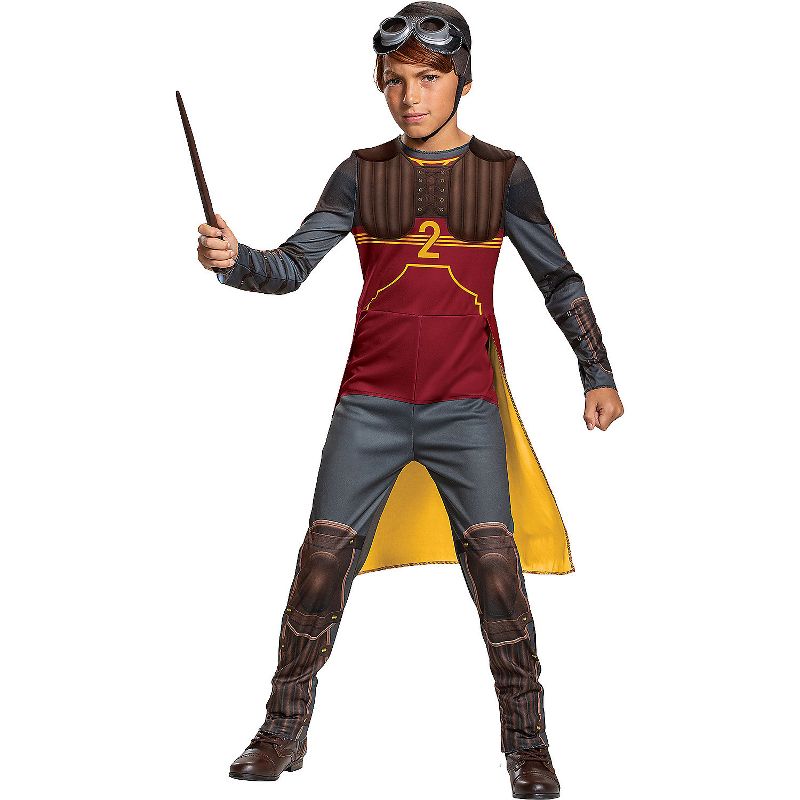 Disguise Boys' Classic Harry Potter Ron Weasley Quidditch Gear Costume, 1 of 4