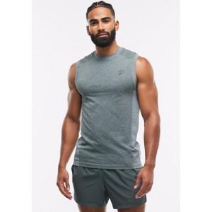 Peloton Men's Seamless Muscle Tank, Urban Green - 1 of 4
