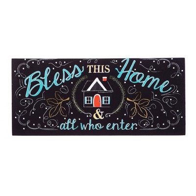 Evergreen Flag Bless this Home Sassafras Switch Mat