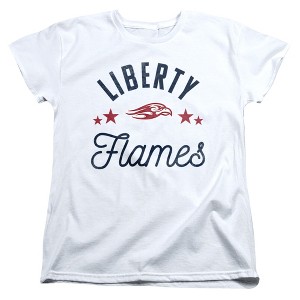Women's Liberty University Flames T-Shirt - 1 of 4