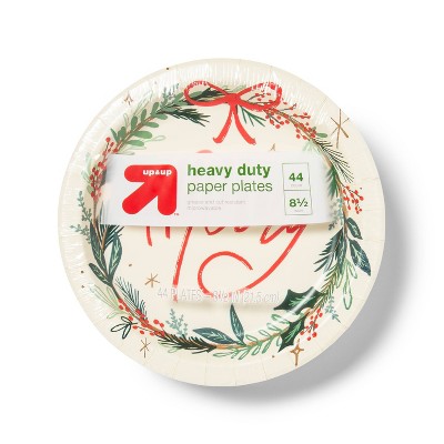 Holiday Disposable Dinnerware Plate 8.5" - 44ct - up & up™