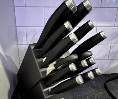 Henckels Silvercap 14-pc Knife Block Set Black 13581-001 - Best Buy