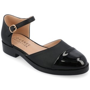 Journee Collection Womens Tesley Two Tone Mary Jane Flats - 1 of 4