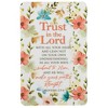 Dicksons Trust in The Lord Peach Floral 4 inch Paper Pocket Card Bookmark Pack of 12 - 2 of 4