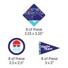 Big Dot of Happiness Making Waves - Swim Team - DIY Shaped Swimming Party or Birthday Party Cut-Outs - 24 Count - 2 of 4