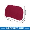 Unique Bargains Memory Foam Car Lumbar Support Cushion Suede - 4 of 4
