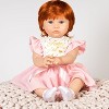 Paradise Galleries Reborn Toddler - Once Upon a Princess, 20 inch Made in GentleTouch Vinyl, Red Hair, 6-Piece Realistic Baby Doll Gift Set - 4 of 4