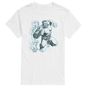 Men's - Marvel - Sketch Short Sleeve Graphic T-Shirt - 1 of 4