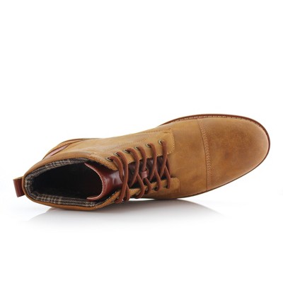 Ferro Aldo Mens Birt MFA506027 Casual Mid-Top Sneaker Boots, in Honey Brown, Size 10 — фото 6