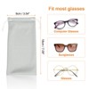 Unique Bargains Microfiber Soft Storage Women Men Eyeglasses Bag 3 Pcs - 2 of 4