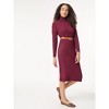 Jones New York Belted Turtleneck Sweater Dress - XL - 2 of 3