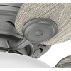 Hunter 34" Watson Lighted Ceiling Fan Matte Silver Finish with 5 Blades in Light Gray Oak/Warm Grey Oak for Small Rooms - 2 of 4