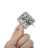 Unique Bargains Women's Lava Texture Ponytail Buckle Hair Clip 1 Pc - 4 of 4