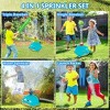 ARTSEA Summer Water Sprinkler Baseball Toys for Kids, 5 in 1 Hedgehog Baseball Sprinkler Toy with 360° Rotating Sprinkler Head & 3 Water Column Nozzle - 4 of 4