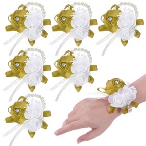 Unique Bargains Durable Elastic Fashion Trend Lightweight Wrist Corsage - 1 of 4
