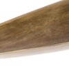 Uttermost River Run Outdoor Bowls with Elongated Antique Brass Design, Set of 2 - 4 of 4