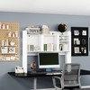 Sevobal Utility Storage Shelves, Desktop Storage Rack with Open shelves, Multipurpose Organizer for Dorm Office Home, White, 37.01"*9.84"*31.5" - 2 of 4