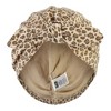 Hudson Baby Baby Girl Turban Cotton Headwraps, Leopard, One Size - 3 of 4