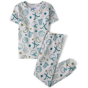 Short Garçon The Children's Place Taille 4T - Coton Gris, Style Chino - Occasion Très Bon état