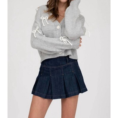 Women's Tie The Knot Cardigan - Blu Pepper