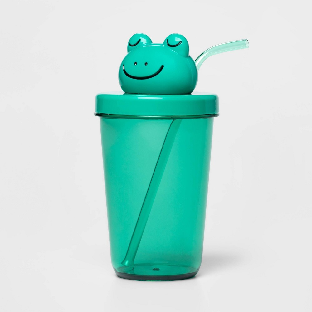 17oz Plastic Figural Frog Tumbler - Sun Squad™