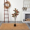 HomeStock  4 ft. Artificial Tree in Pot for Indoor/Outdoor - 4 of 4