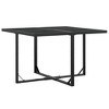 vidaXL Patio Dining Set Table and Chair Garden Outdoor Furniture Black Textilene - 3 of 4