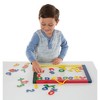 Melissa & Doug Magnetic Chalkboard and Dry-Erase Board With 36 Magnets, Chalk, Eraser, and Dry-Erase Pen - 2 of 4