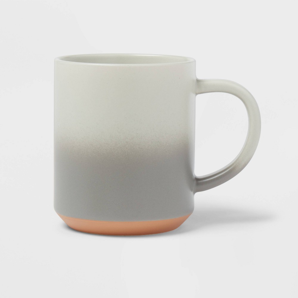 Photos - Glass 19oz Doug Drinkware Mug Gray - Threshold™