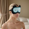 Unique Bargains Cartoon Sleep Mask Swimming Goggles Black Blue 1 Pc - 2 of 4