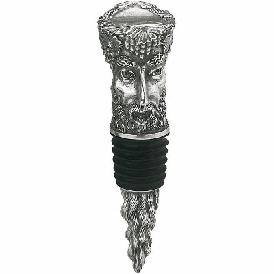 Royal Selangor Hand Finished Vinifera Collection Pewter Bacchus Bottle Stopper Gift