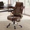 EUREKA ERGONOMIC Galene, Faux Leather Office Chair - 3 of 4