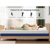 Resenkos Full Size Mattress 10 Inch,Gel Memory Foam Mattress for Cool Sleep in a Box,Fiberglass Free, Medium Firm Feel - 2 of 4