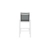 Meridian Furniture,Nizuc Mesh Water Resistant Fabric Outdoor Patio Barstool, Set of 2 - 2 of 4