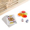 Toy Time Vintage-Style Wooden Tabletop Horse Race Game for Adults and Kids - 4 of 4
