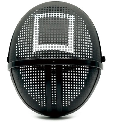 Toynk Squid Game Inspired Square Plastic Costume Mask for Adults | Manager