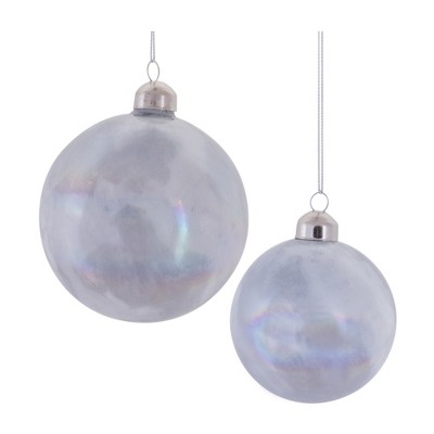 Melrose Irredescent Ball Ornament (Set of 12)