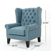 Modern Antique-styled armchair Tufted for living room-Christopher Knight Home - 4 of 4